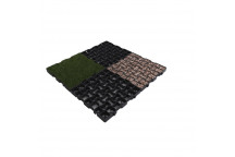 CHECKERS TTGSST40BL Envirotrak GeoGrid 40mm x 495mm x 495mm 1M2