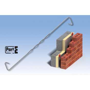 ANCON HRT4275BOXS HRT4 Cavity Wall Tie 275mm (250)